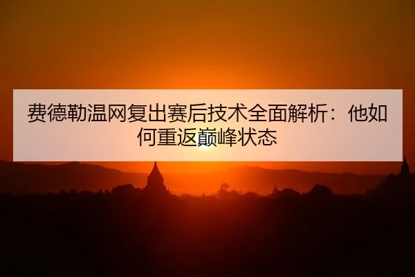 费德勒温网复出赛后技术全面解析：他如何重返巅峰状态